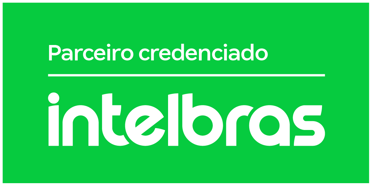 Selo parceiro credenciado Intelbras